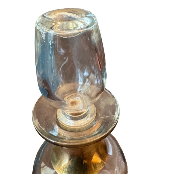 Vintage 60's Fitzgerald Decanter with Cork Stopper Tax Stamp Weller Empty - Picture 3 of 11